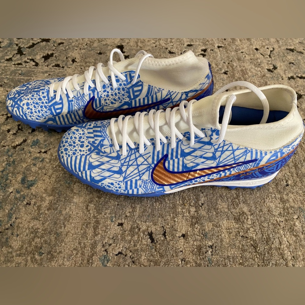 2022 Zoom Mercurial Superfly 9 Academy CR7 TF 'Azulejo'